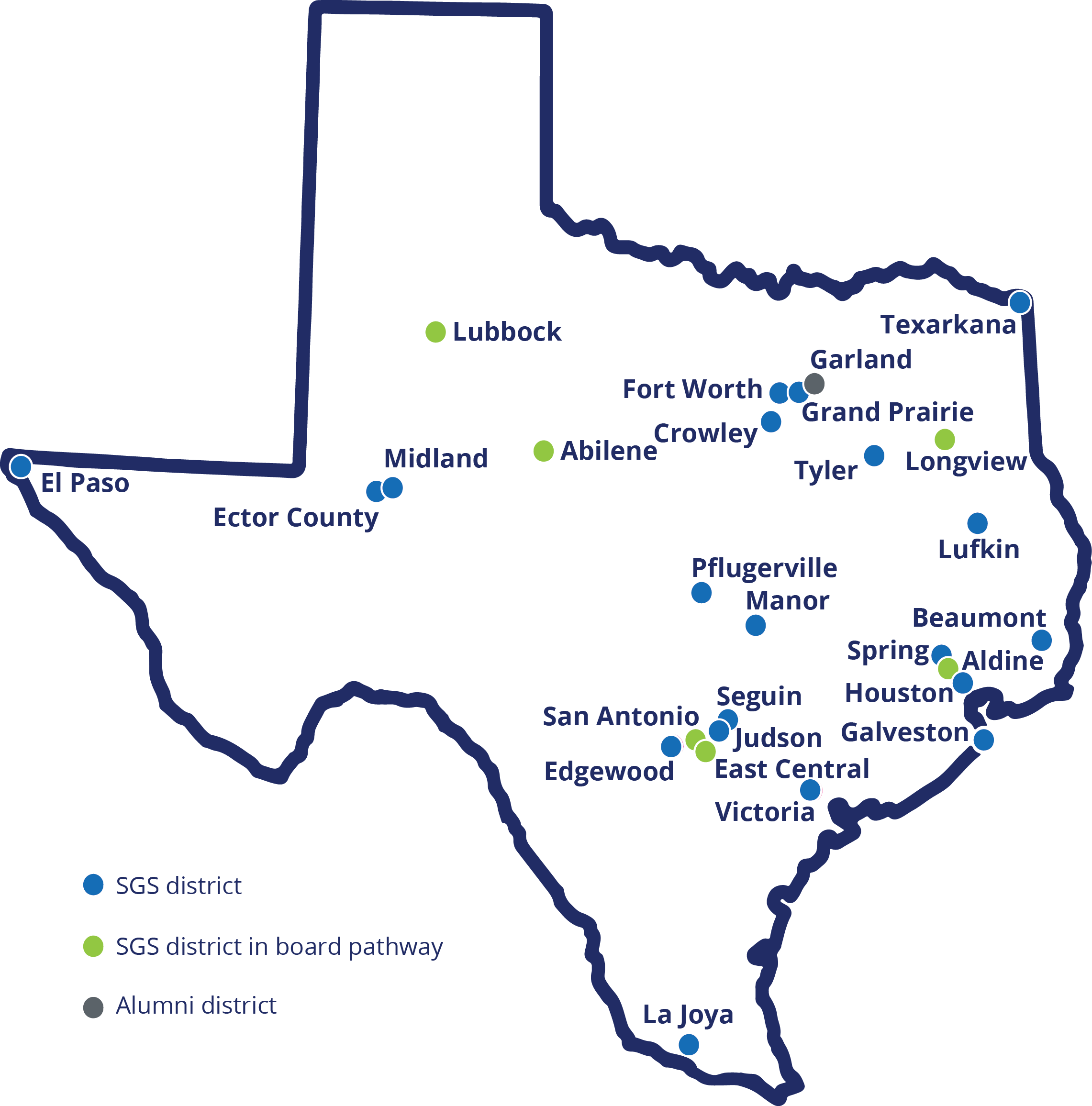 The System of Great Schools districts